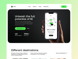 App Landing Page
