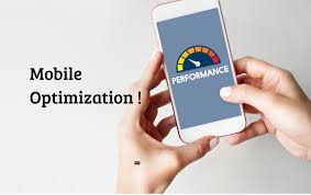 Je vais optimiser votre application mobile existante.