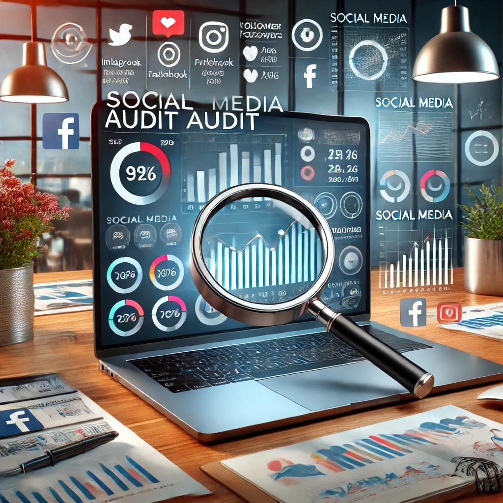 Je vais auditer vos réseaux sociaux et vous donner des recommandations pour améliorer votre performance